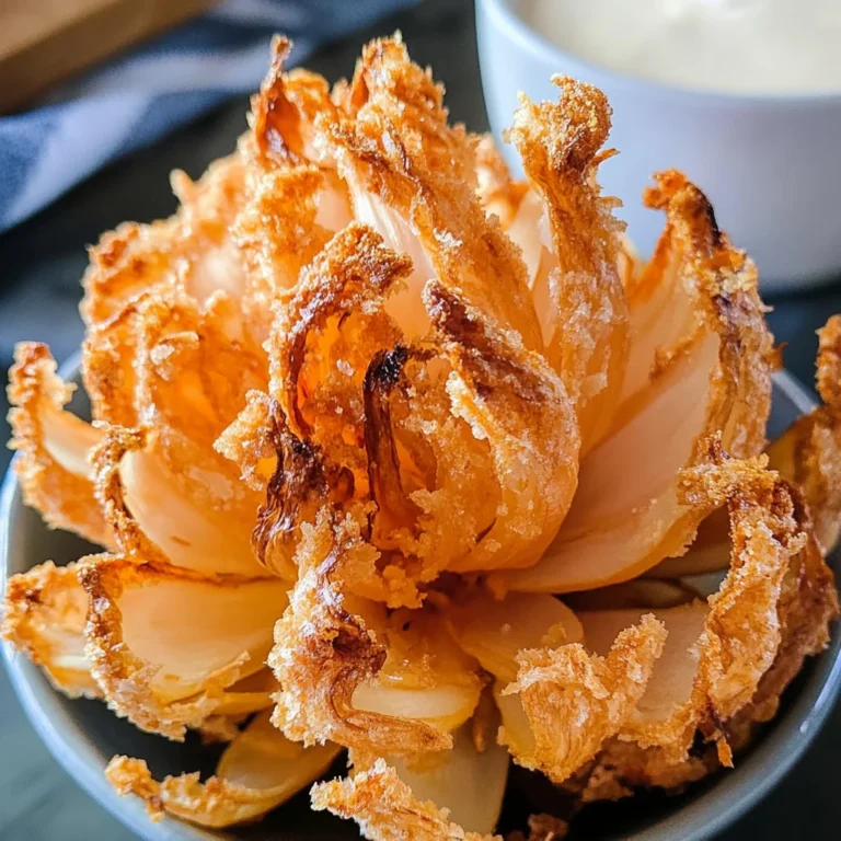 Air Fryer Blooming Onion