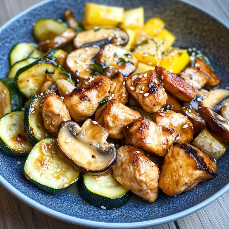 Air Fryer Hibachi Chicken & Vegetables