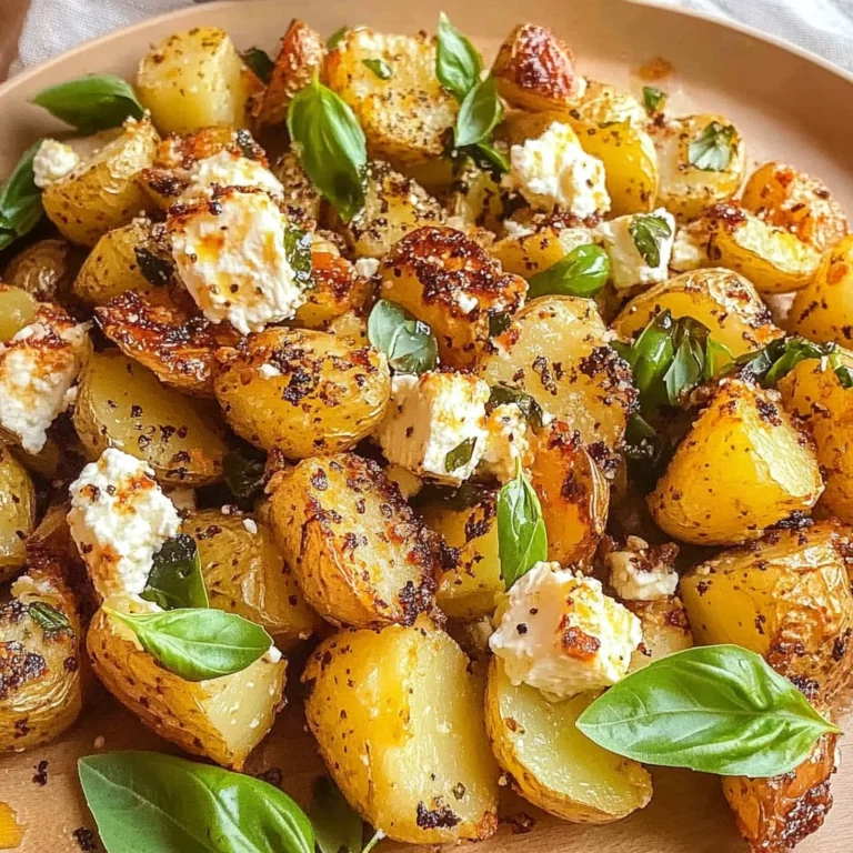Baked Feta Potatoes