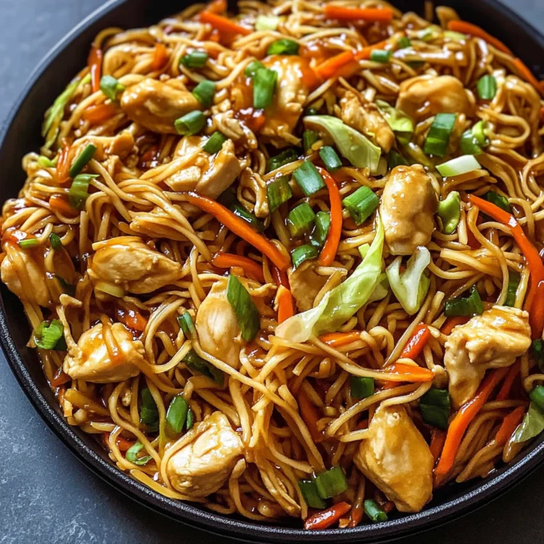 Chicken Chow Mein with the Best Chow Mein Sauce
