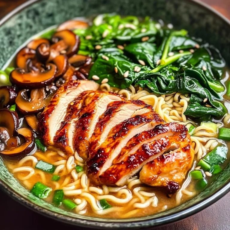 Ginger Glazed Chicken Ramen
