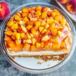 Peach Pretzel Salad