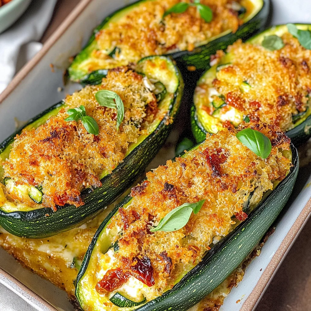 Stuffed Zucchini