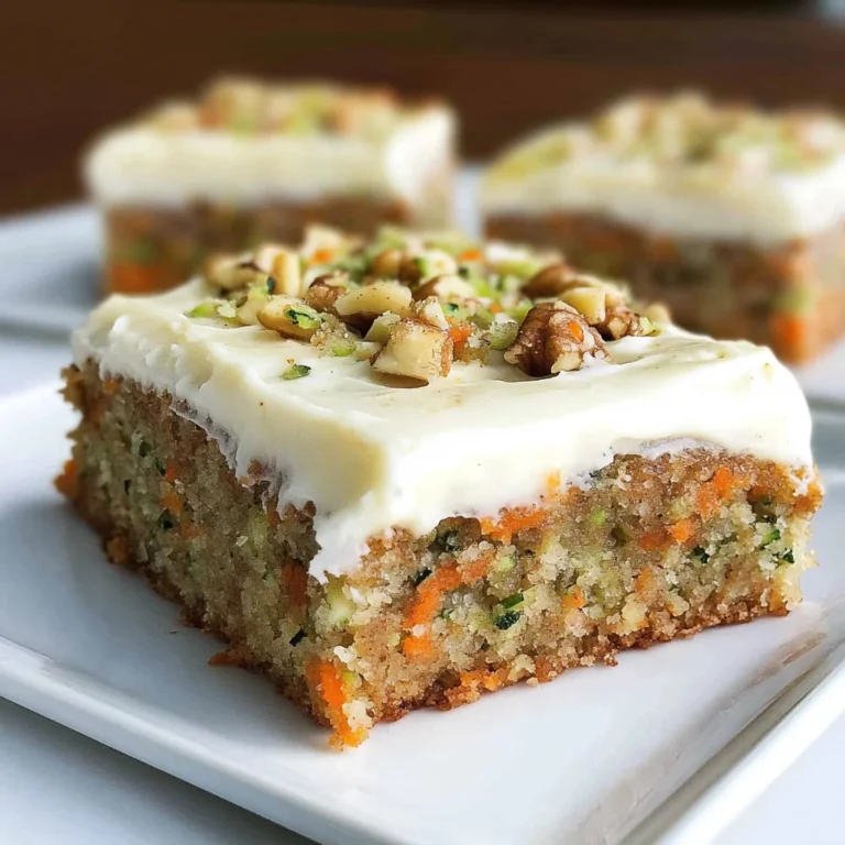 The Best Zucchini Bars