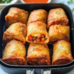 Air Fryer Pizza Egg Rolls