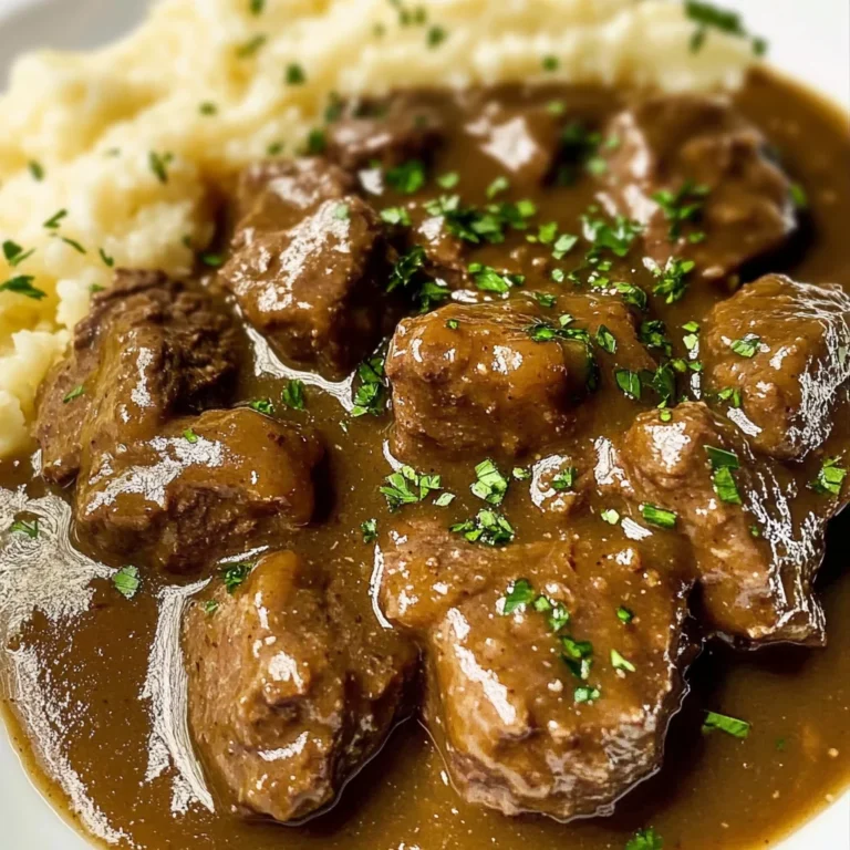 Beef Tips and Gravy