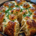 Chicken Alfredo Monkey Bread