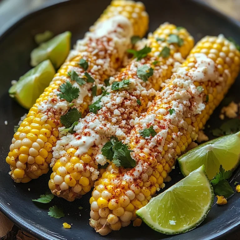 Delicious Elote: Easy Mexican Street Corn Recipe You’ll Love!
