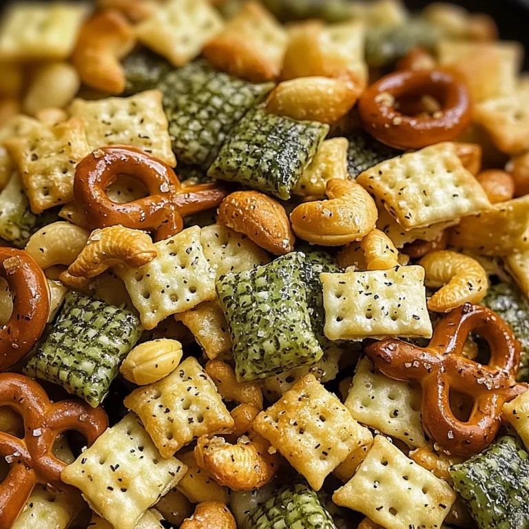 Dill Pickle Chex Mix: A Tangy Snack Sensation