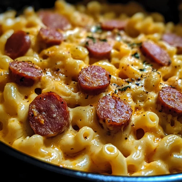 One-Pot Kielbasa Mac and Cheese