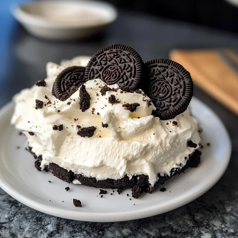 Protein Oreo Cheesecake Dessert
