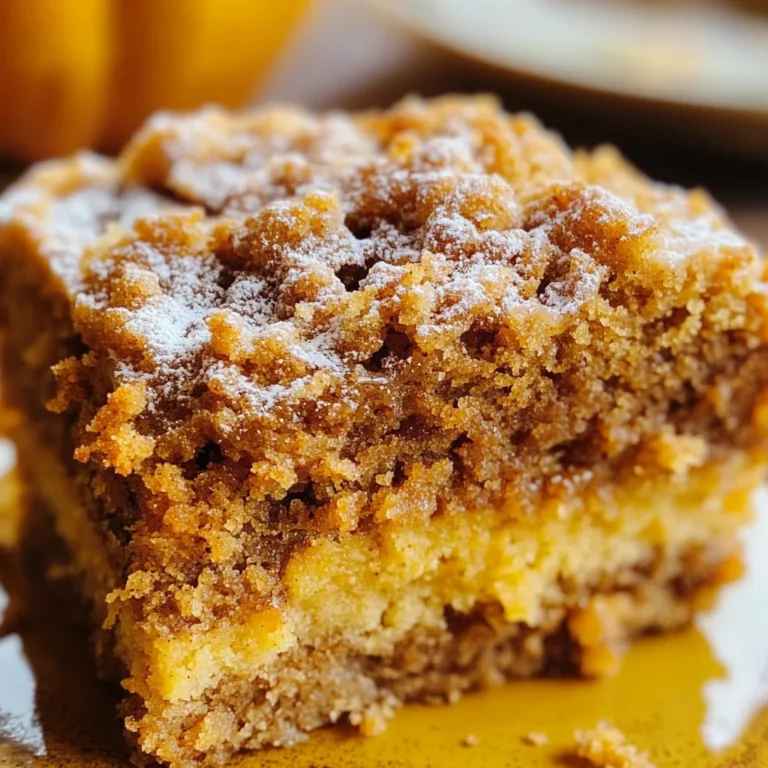 Pumpkin Coffee Cake
