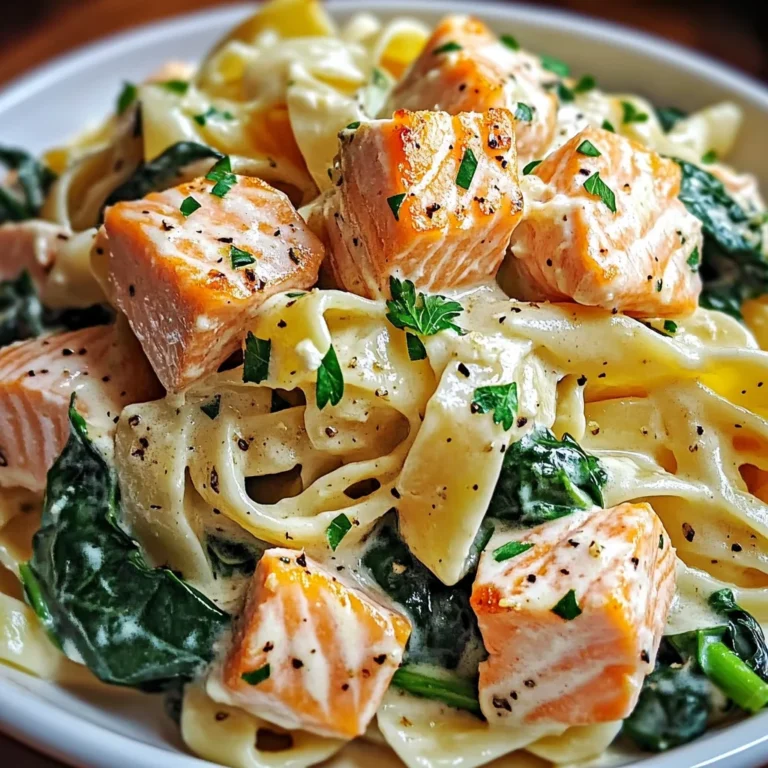 Salmon Spinach Pasta Dish: A Delicious and Nutritious Recipe to Try Today