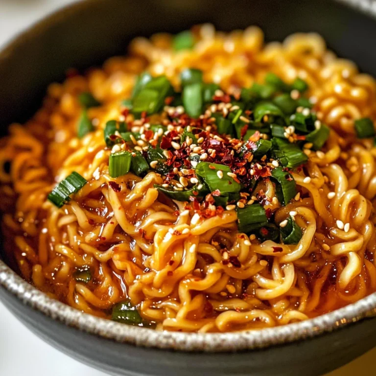 Spicy Ramen Noodles