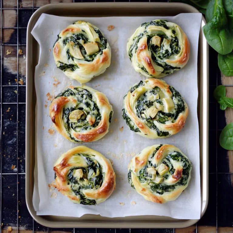 Spinach Artichoke Swirls