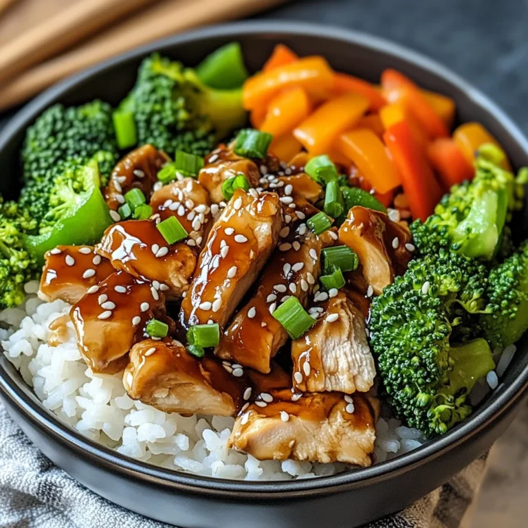 Teriyaki Chicken Rice Bowl