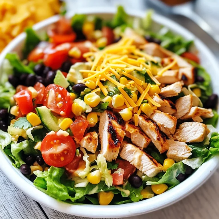 Tex-Mex Chicken Chopped Salad