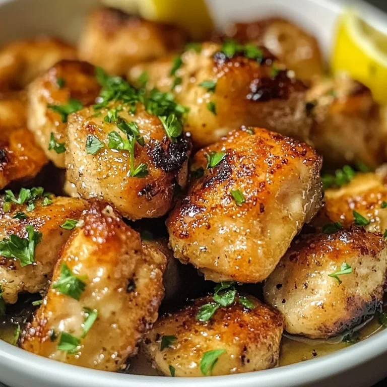 Air Fryer Lemon Chicken Bites