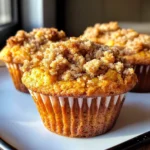 Amazing Spiced Pumpkin Streusel Muffins: 280-Calorie Delight