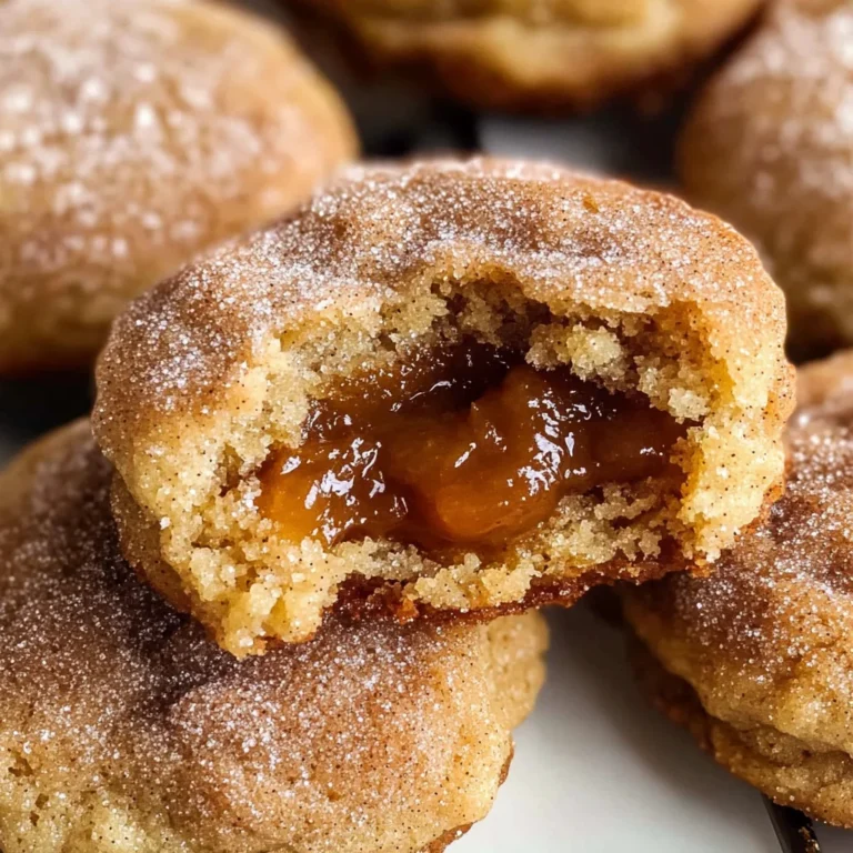 Apple Butter Snickerdoodle Cookies