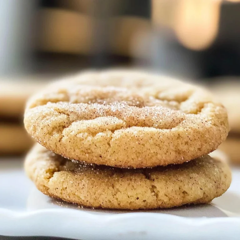 Apple Cider Snickerdoodle Cookies