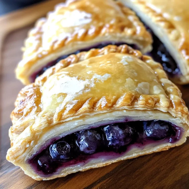 Blueberry Lemon Hand Pies