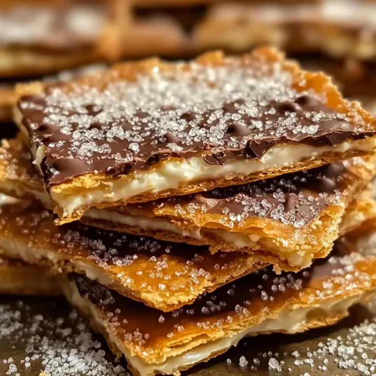 Churro Saltine Toffee