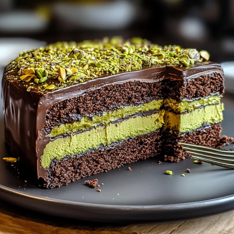 Dubai Chocolate Cake