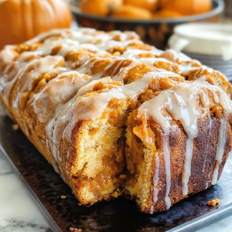 Easy Pumpkin Pull-Apart Loaf