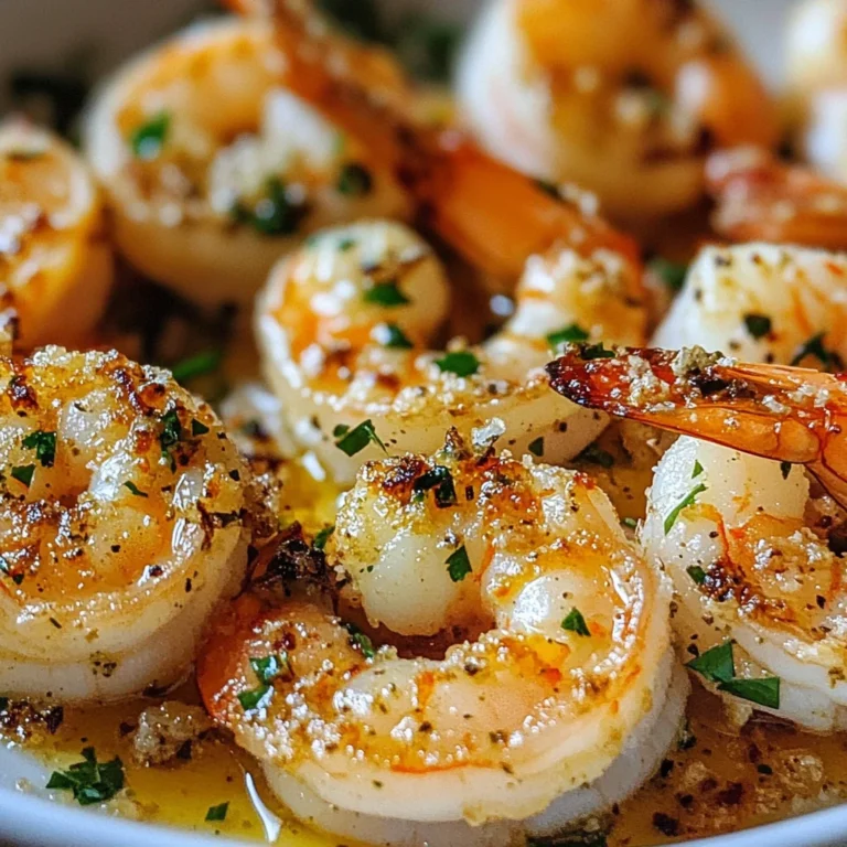 Garlic Parmesan Roasted Shrimp