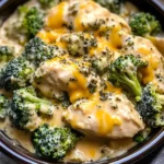 Irresistible Crockpot Creamy Broccoli Cheddar Chicken Delight