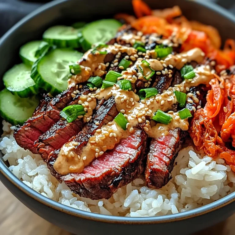 Korean BBQ Steak Bowls: A Delicious and Easy Recipe to Try Tonight