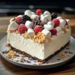 Marshmallow Whip Cheesecake : No-Bake Dream Dessert