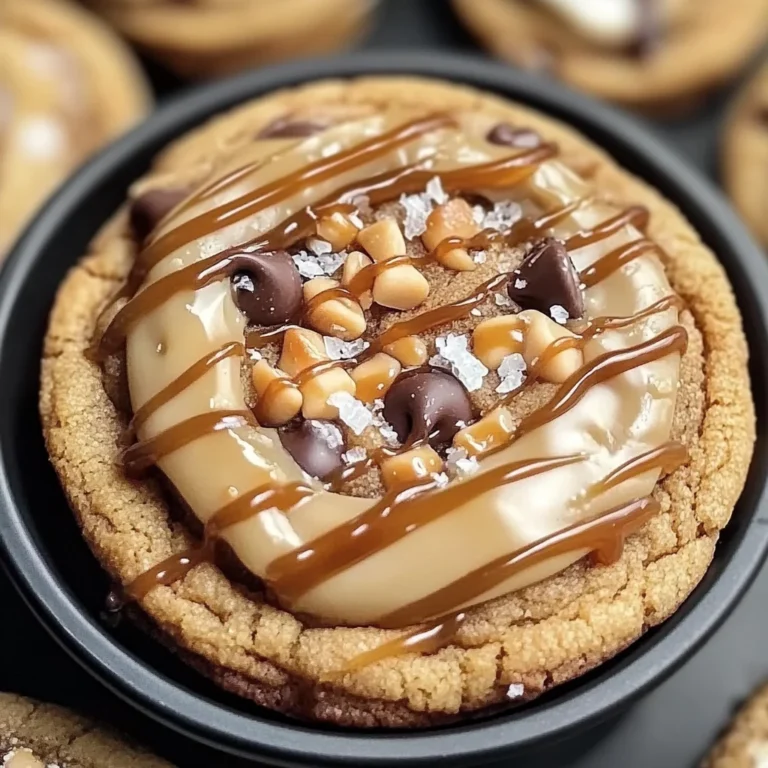 Salted Caramel Cheesecake Cookies