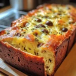 Savory Quick Bread With Cheese And Olives 🧀🍞