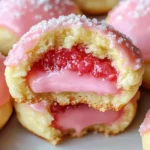 Soft Strawberry Cheesecake Cookies - Sweet & Creamy Bites