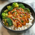Sticky Chicken Bowls Recipe