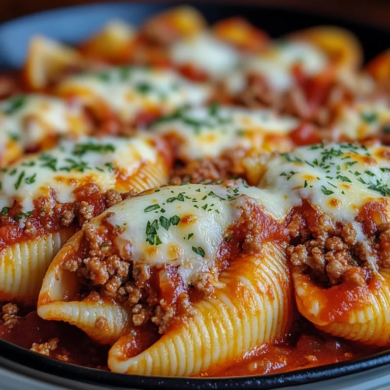 Stuffed Shells with Meat