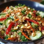 Thai Quinoa Crunch Salad: A Refreshing Healthy Delight!