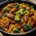 Beef, Broccoli & Noodle Stir-Fry