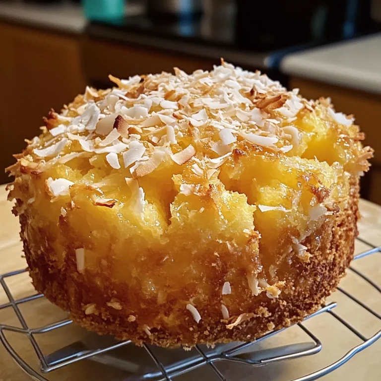 Pineapple Coconut Pound Cake