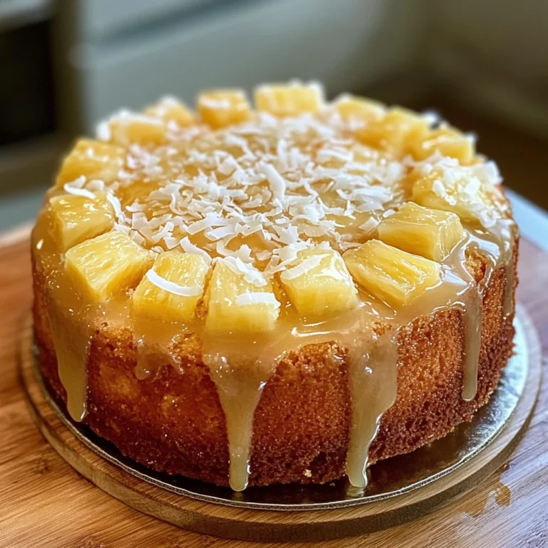 Pineapple Cream Cheese Pound Cake with Pineapple Glaze